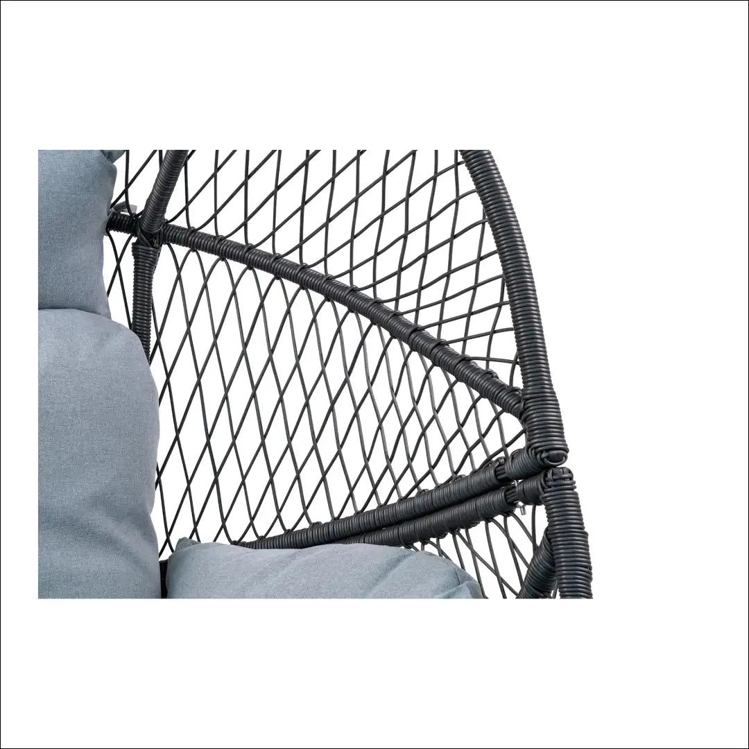 Poilsio krėslas poliratanas juodas su pagalvėlėmis RD1077 - €455 Save 15% __label:Pristatymas 5-14 d.d., Juoda, nordic,