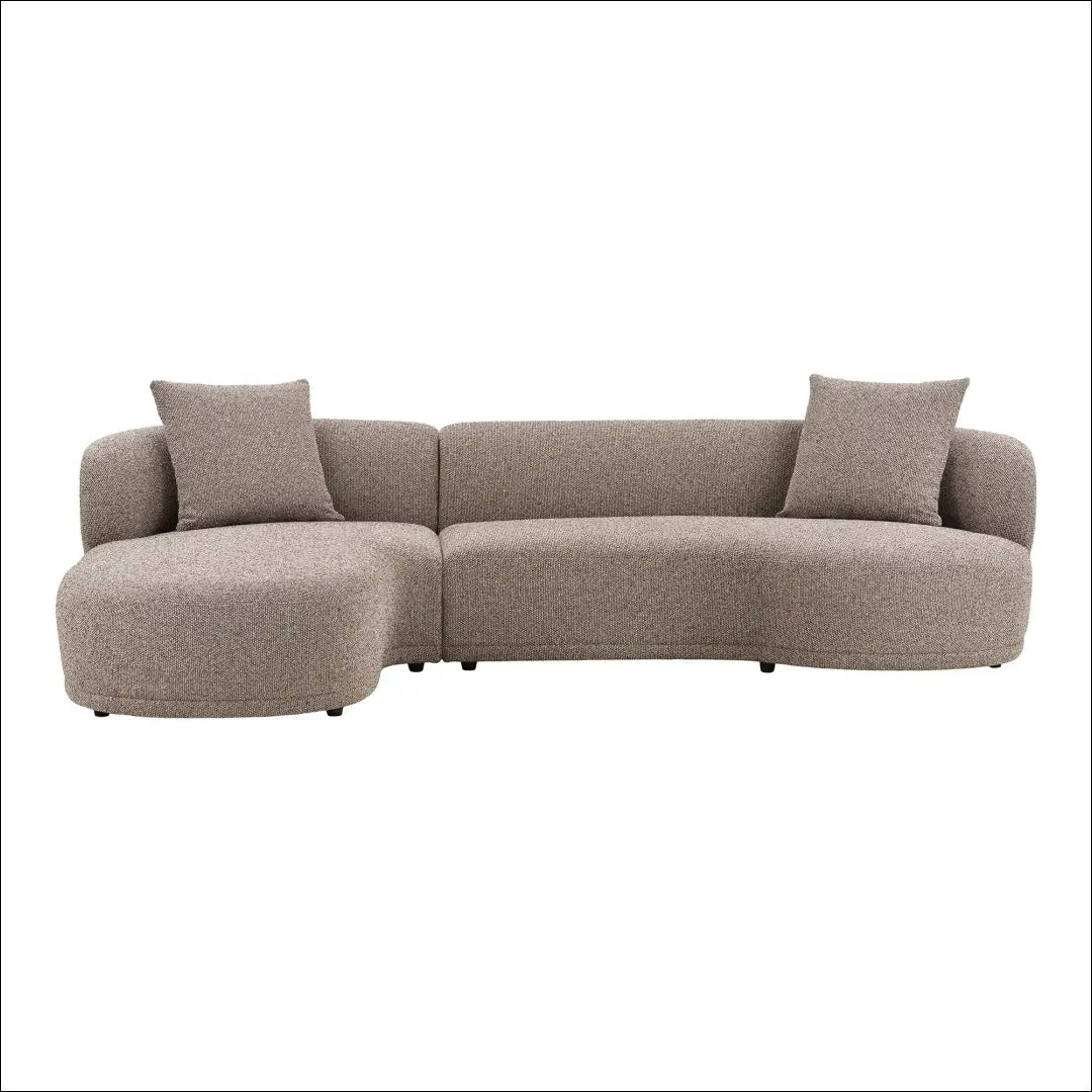Poilsio sofa su 2 pagalvėlėmis kairėje pusėje ruda RD157 - €2,306 Save 15% __label:Pristatymas 5-14 d.d., Lounge sofas,