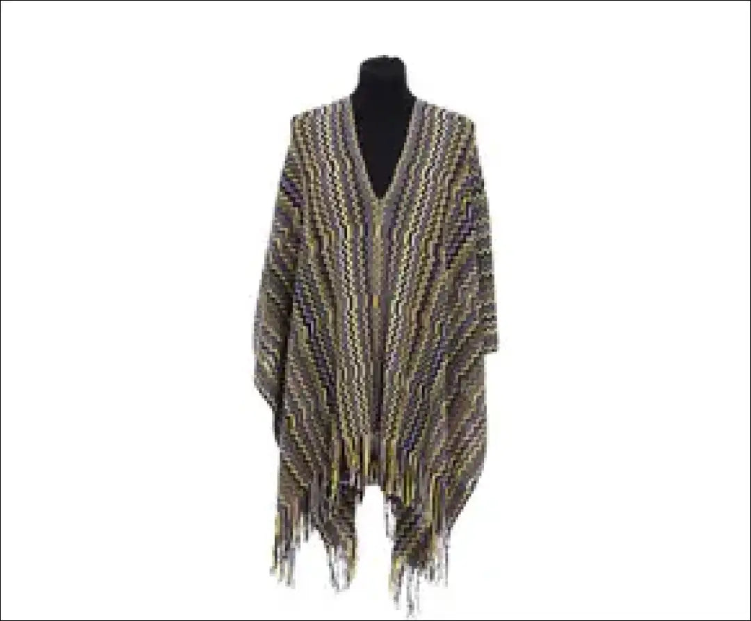 Pončas “Missoni” DR101 - €135 Save 50% 100-200, __label:Pristatymas 1-2 d.d., color-marga, color-margas, drabuziai €100