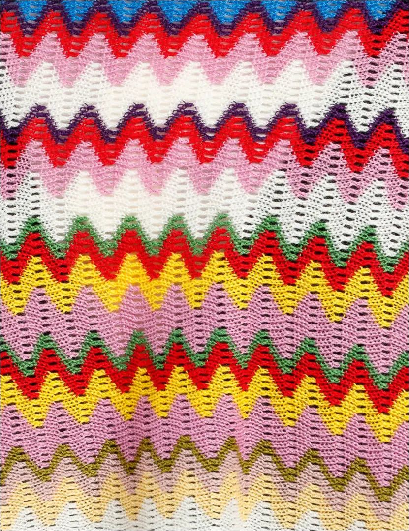 Pončas su kutais ’Missoni’ DR006 - €92 Save 50% 50-100, __label:Pristatymas 1-2 d.d., color-marga, color-margas,