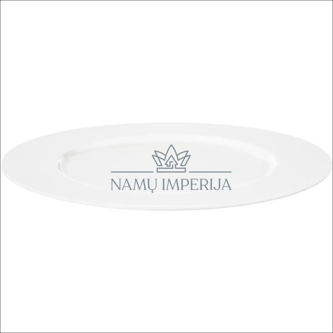 Porcelianinė lėkštė DI4871 - €15 Save 50% color-balta, indai, interjeras, lekstes, material-porcelianas Balta