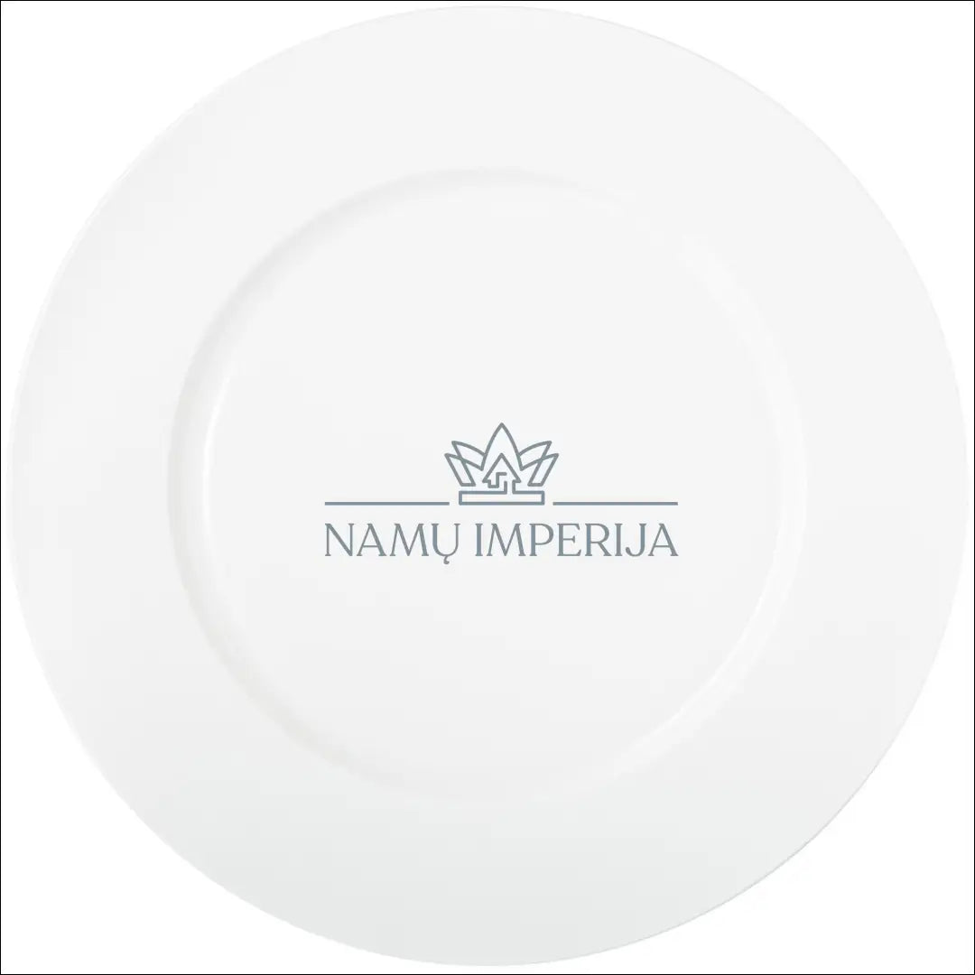 Porcelianinė lėkštė DI4871 - €10 Save 65% __label:Pristatymas 1-2 d.d., color-balta, indai, interjeras, lekstes Iki €25