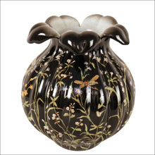 Augšupielādējiet attēlu galerijas skatā Porcelianinė vaza DI6157 - €106 Save 50% 100-200, color-juoda, color-marga, color-margas, interjeras Interjeras Fast
