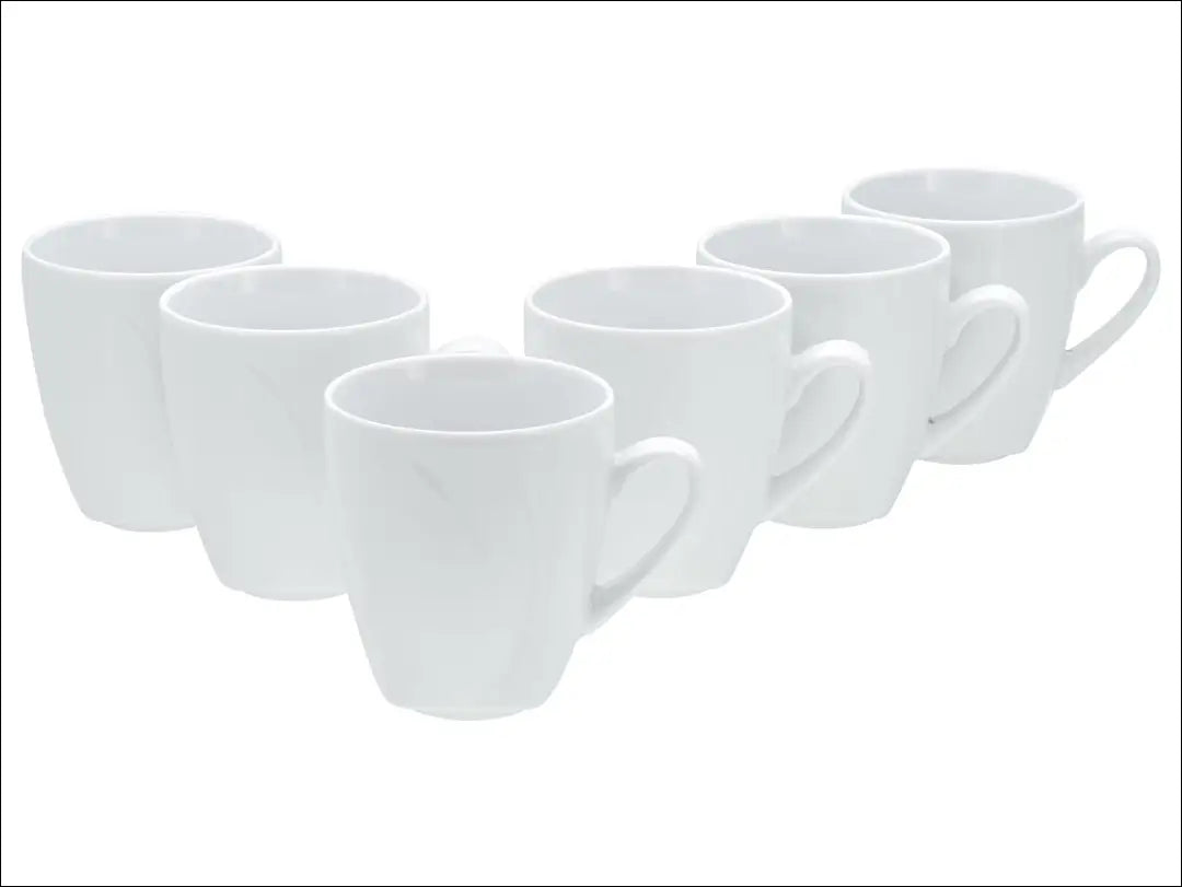 Porceliano puodelių komplektas (6vnt) DI11188 - €30 Save 50% 25-50, __label:Pristatymas 1-2 d.d., color-balta, indai,