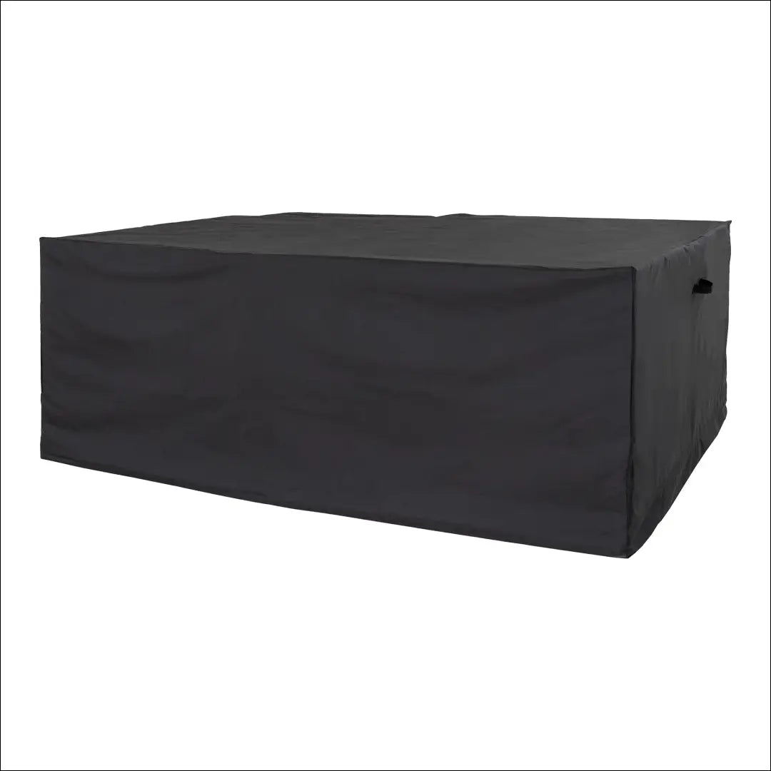 Prabangus uždangalas stalui su 6 kėdėmis 210 g/m2 600D poliesteris dengtas PU atsparus vandeniui juodas RD1133 - €82