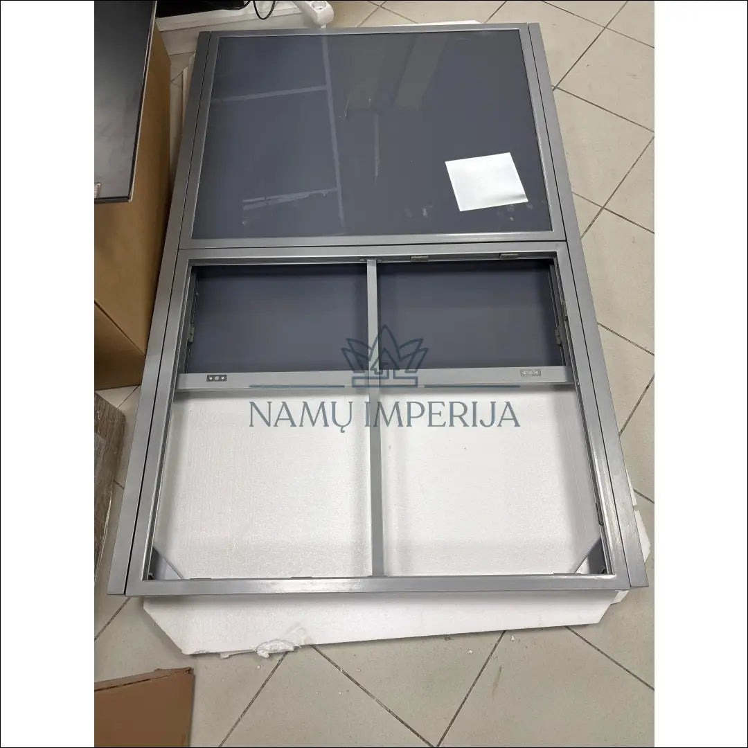 Prailginamas lauko stalas LI807 - €100 Save 80% 100-200, __label:Pristatymas 1-2 d.d., color-pilka, material-metalas,