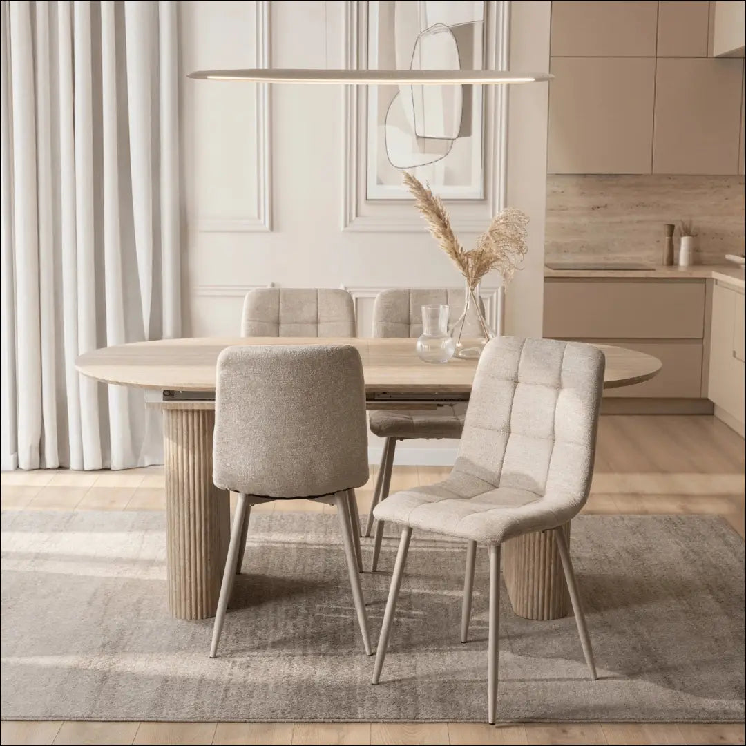 Prailginamas stalas iš MDF 180-220 cm TE1124 - €507 Save 15% __label:Pristatymas 5-14 d.d., elite, over-200, Stoły,