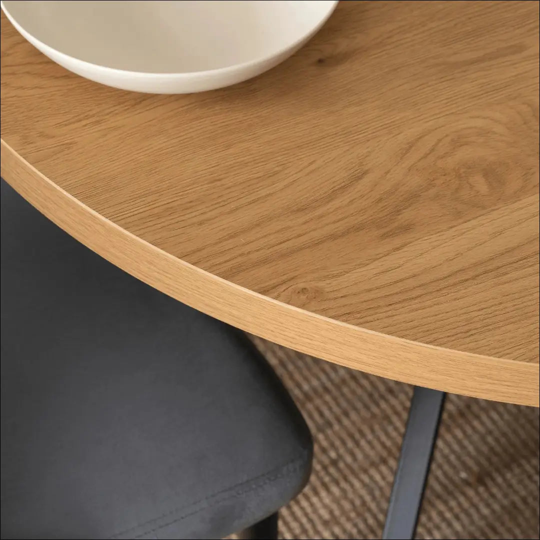 Prailginamas stalas iš MDF juodos spalvos / ąžuolo 100-250 cm TE134 - €376 Save 15% __label:Pristatymas 5-14 d.d.,