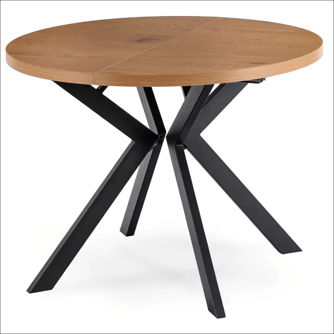 Prailginamas stalas iš MDF juodos spalvos / ąžuolo 100-250 cm TE134 - €376 Save 15% __label:Pristatymas 5-14 d.d.,