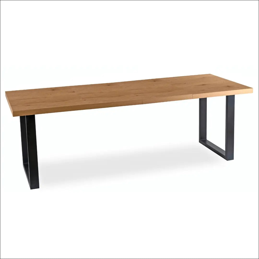 Prailginamas stalas iš MDF juodos spalvos / ąžuolo 130-230 cm TE770 - €346 Save 15% __label:Pristatymas 5-14 d.d.,