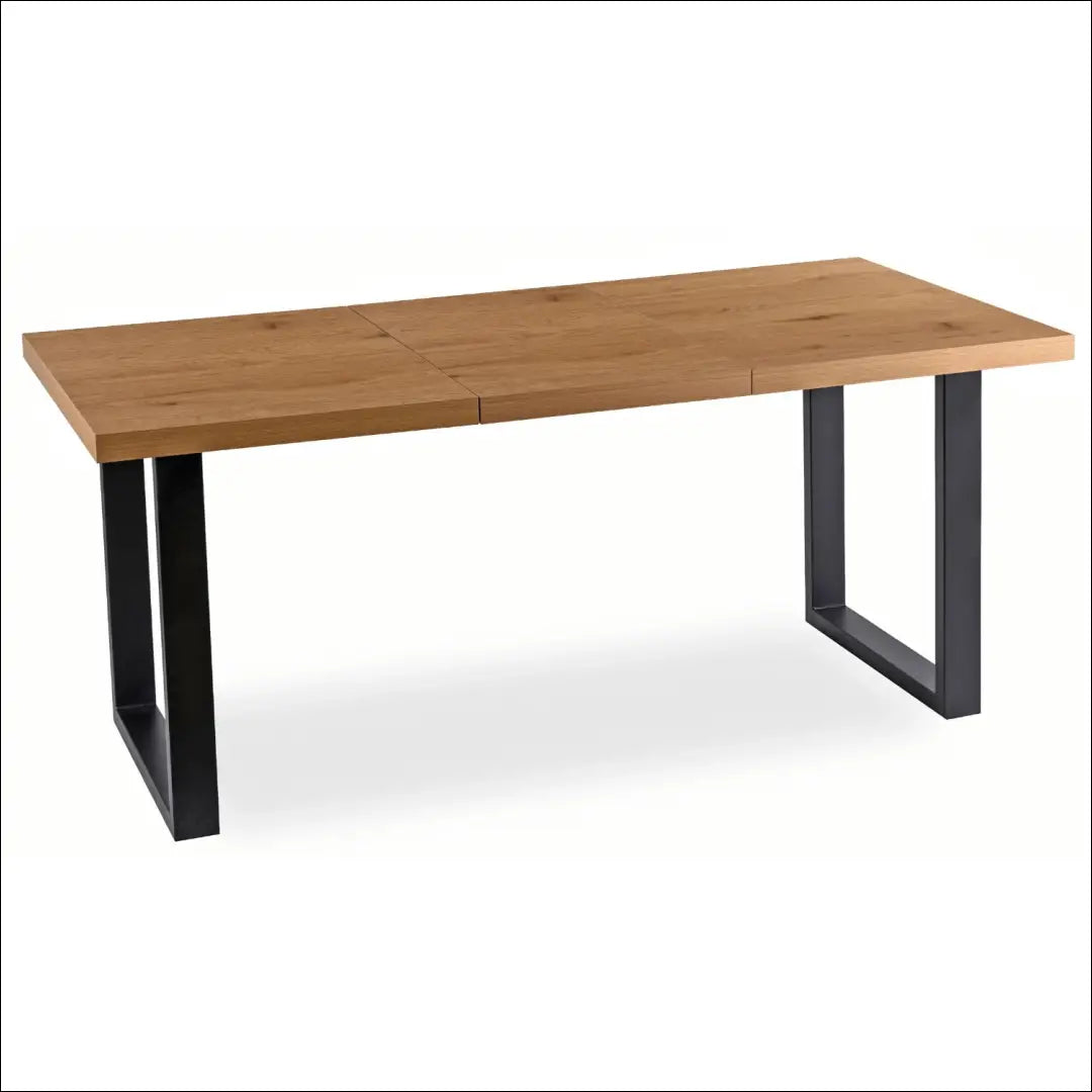 Prailginamas stalas iš MDF juodos spalvos / ąžuolo 130-230 cm TE770 - €346 Save 15% __label:Pristatymas 5-14 d.d.,