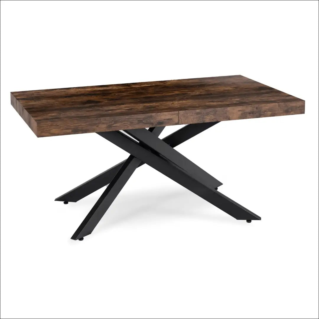 Prailginamas stalas iš MDF juodos spalvos / ąžuolo 160-240 cm TE908 - €423 Save 15% __label:Pristatymas 5-14 d.d.,