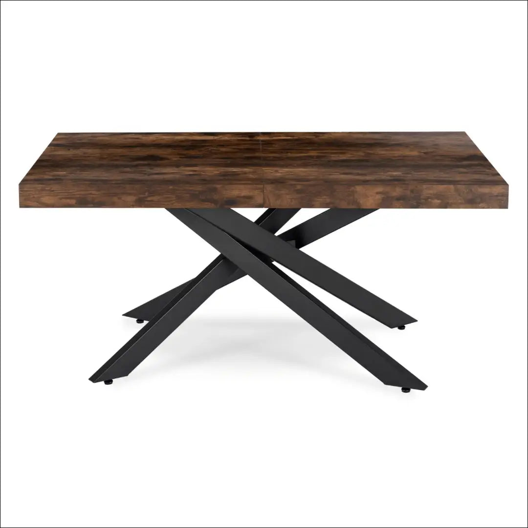 Prailginamas stalas iš MDF juodos spalvos / ąžuolo 160-240 cm TE908 - €423 Save 15% __label:Pristatymas 5-14 d.d.,