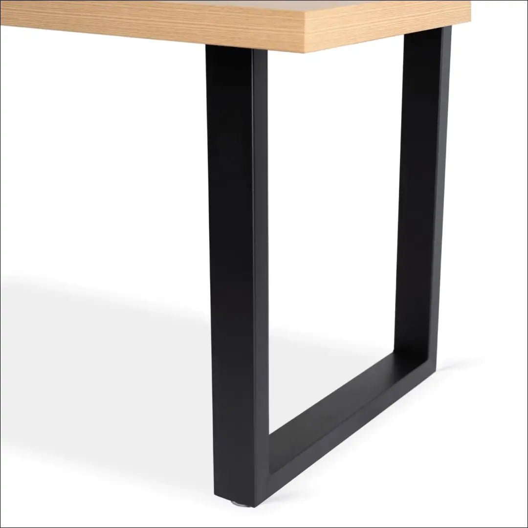 Prailginamas stalas iš MDF juodos spalvos / ąžuolo 160-260 cm TE164 - €372 Save 15% __label:Pristatymas 5-14 d.d.,