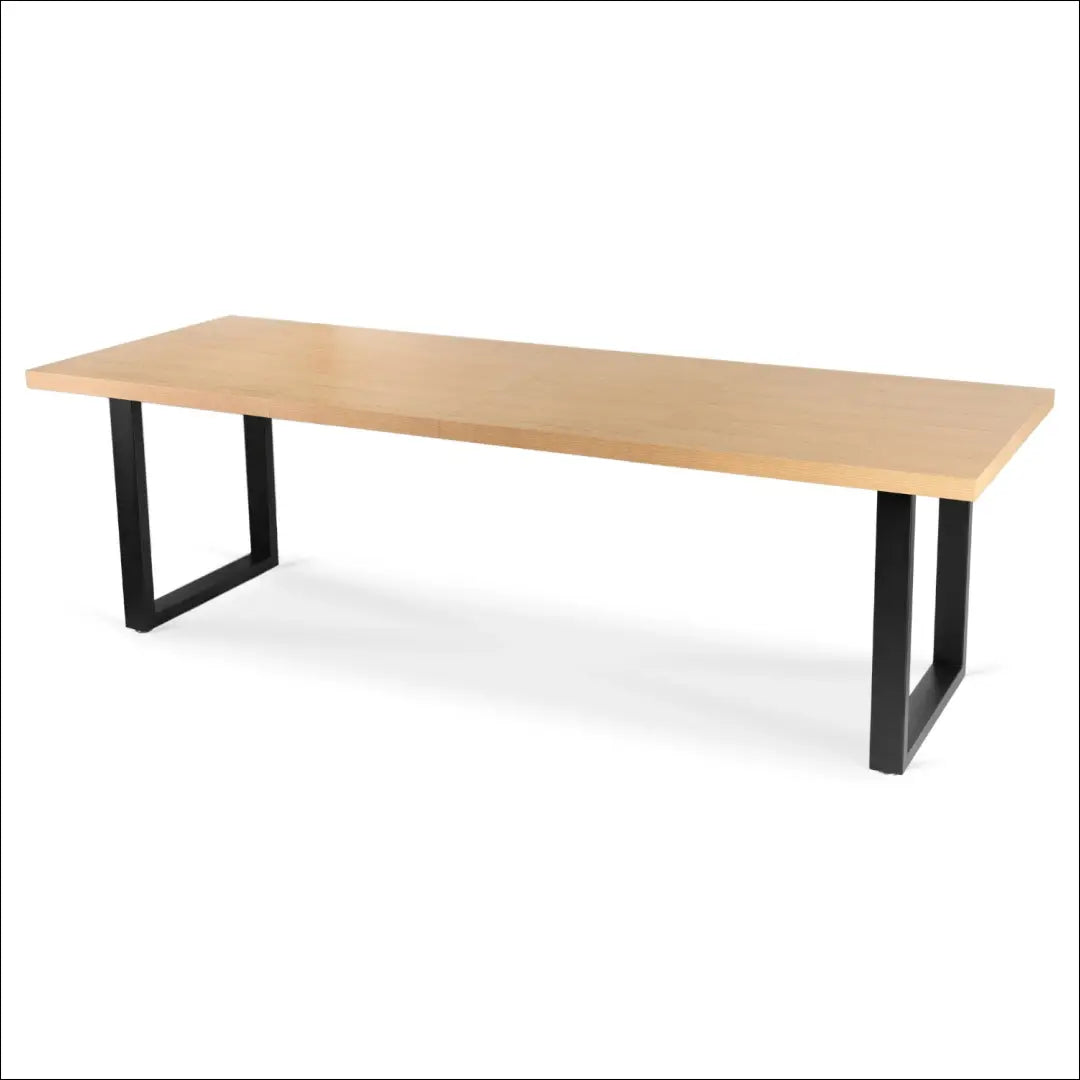 Prailginamas stalas iš MDF juodos spalvos / ąžuolo 160-260 cm TE164 - €372 Save 15% __label:Pristatymas 5-14 d.d.,
