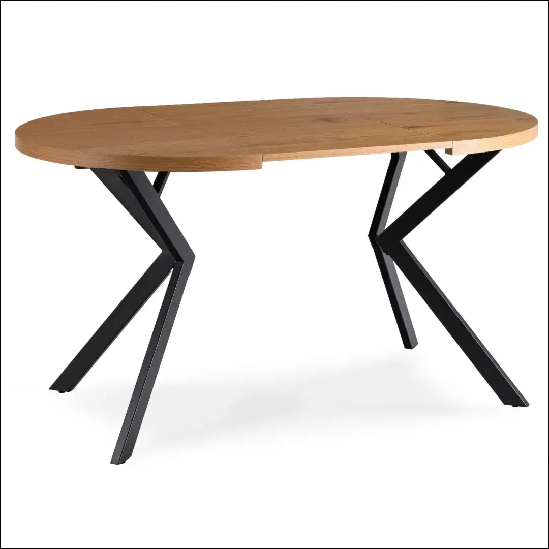 Prailginamas stalas iš MDF juodos spalvos / ąžuolo 90-190 cm TE778 - €338 Save 15% __label:Pristatymas 5-14 d.d.,