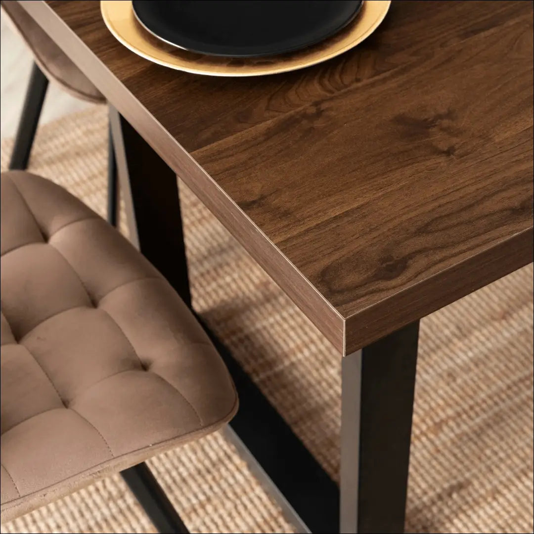 Prailginamas stalas iš MDF juodos spalvos / riešuto 130-230 cm TE769 - €358 Save 15% __label:Pristatymas 5-14 d.d.,