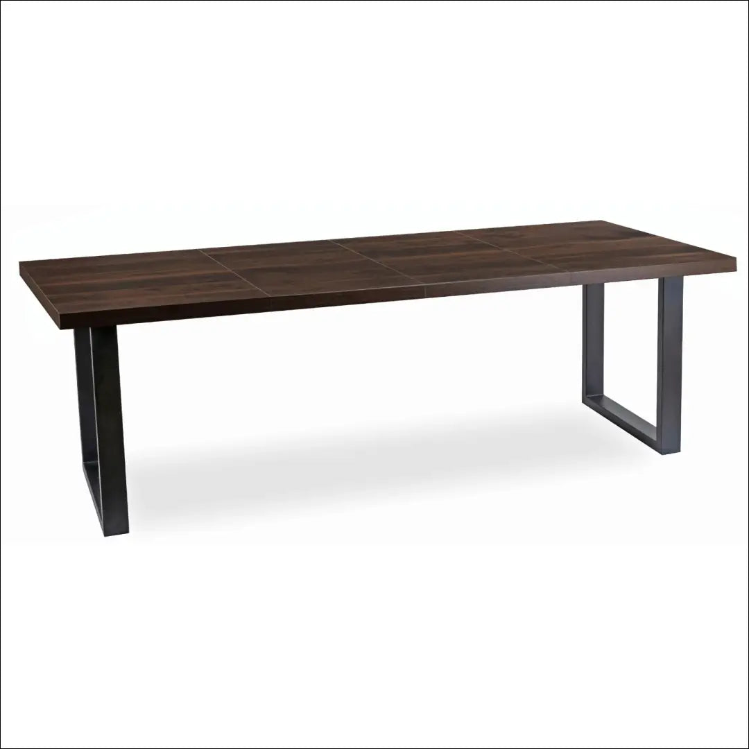 Prailginamas stalas iš MDF juodos spalvos / riešuto 130-230 cm TE769 - €358 Save 15% __label:Pristatymas 5-14 d.d.,