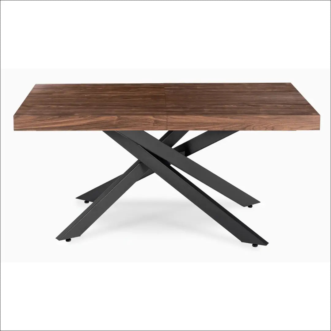 Prailginamas stalas iš MDF juodos spalvos / riešuto 160-240 cm TE910 - €423 Save 15% __label:Pristatymas 5-14 d.d.,
