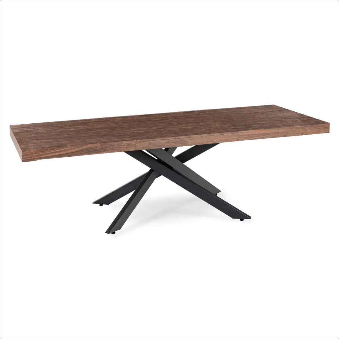 Prailginamas stalas iš MDF juodos spalvos / riešuto 160-240 cm TE910 - €423 Save 15% __label:Pristatymas 5-14 d.d.,