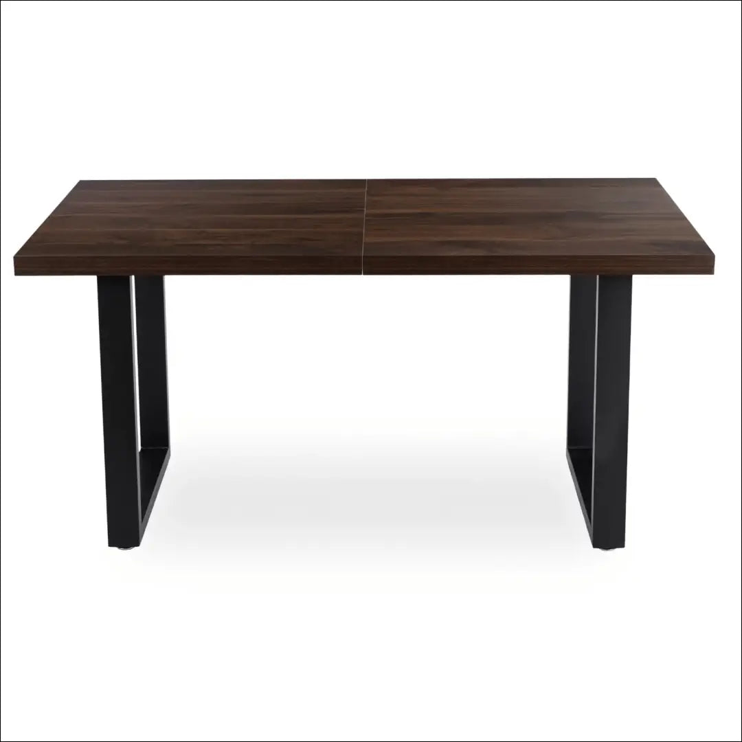 Prailginamas stalas iš MDF juodos spalvos / riešuto 160-260 cm TE999 - €384 Save 15% __label:Pristatymas 5-14 d.d.,