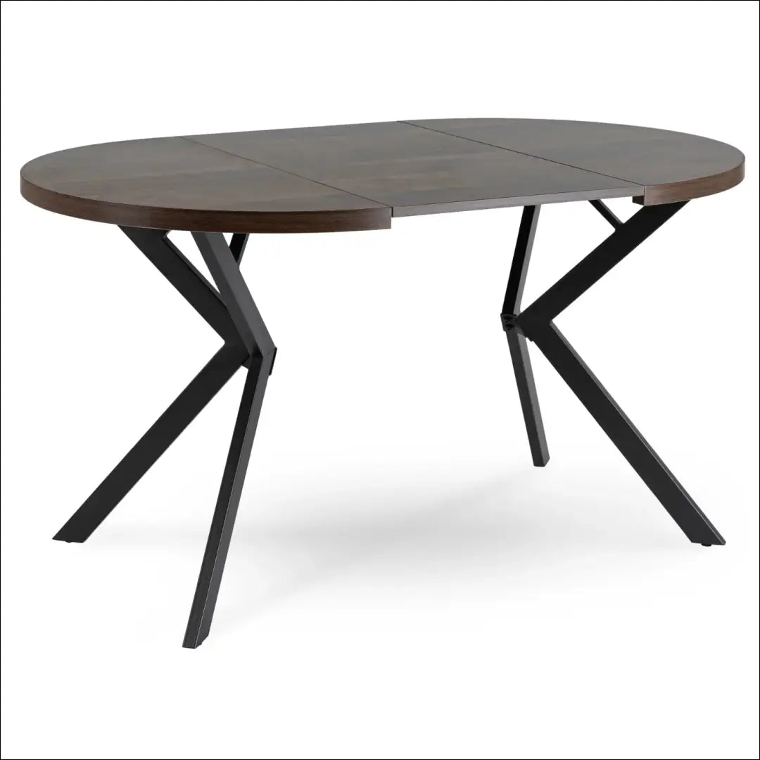 Prailginamas stalas iš MDF juodos spalvos / riešuto 90-190 cm TE596 - €338 Save 15% __label:Pristatymas 5-14 d.d.,