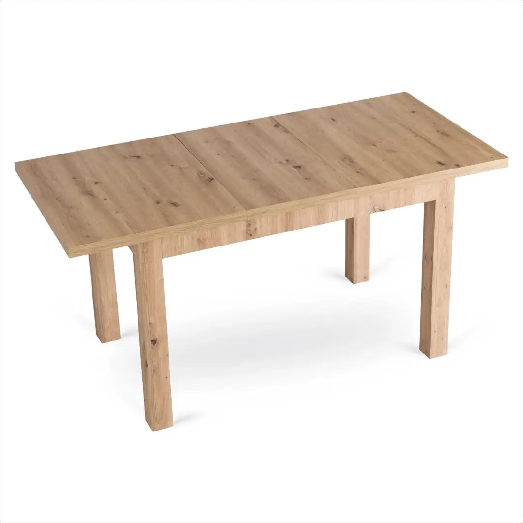 Prailginamas stalas iš medžio drožlių plokštės ąžuolo spalvos 120-160 cm TE570 - €190 Save 15% 100-200,