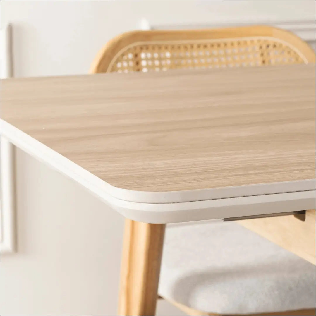 Prailginamas stalas su keraminiu stalviršiu ąžuolo spalvos 120-160 cm TE1010 - €277 Save 15% __label:Pristatymas 5-14