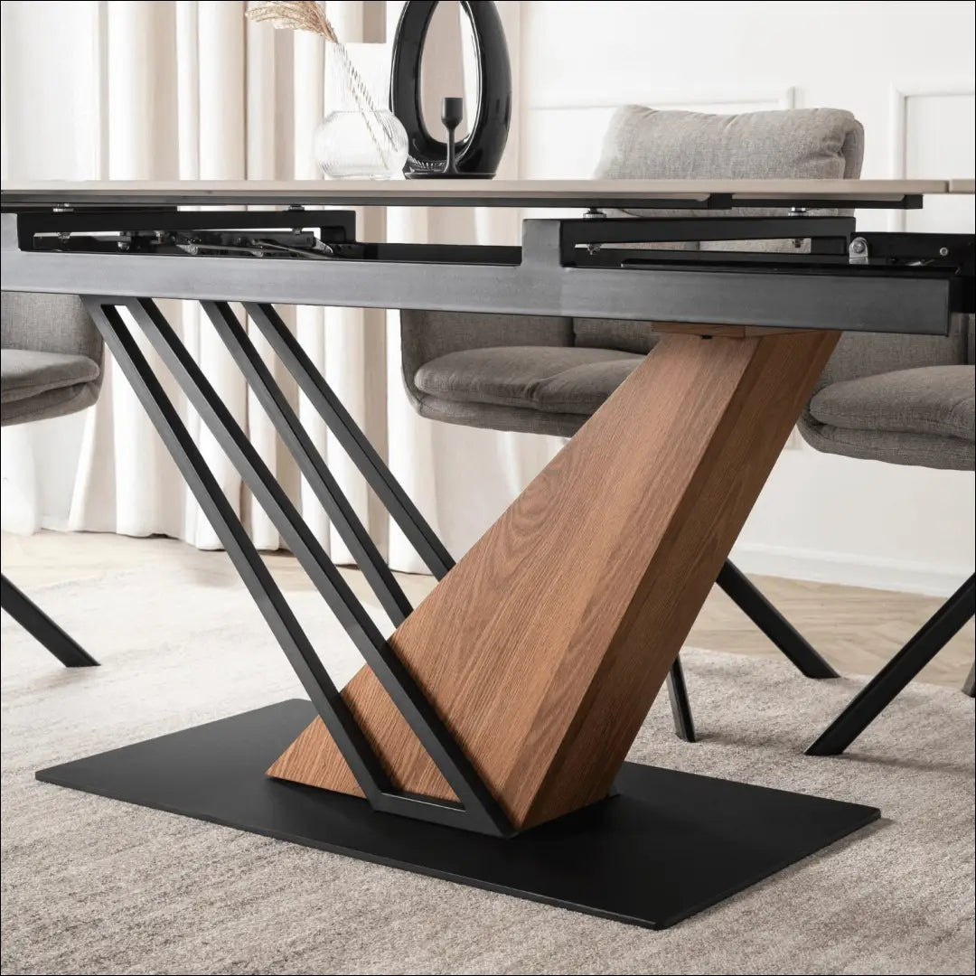 Prailginamas stalas su keraminiu stalviršiu baltos spalvos / ąžuolo 180-240 cm TE720 - €435 Save 15%