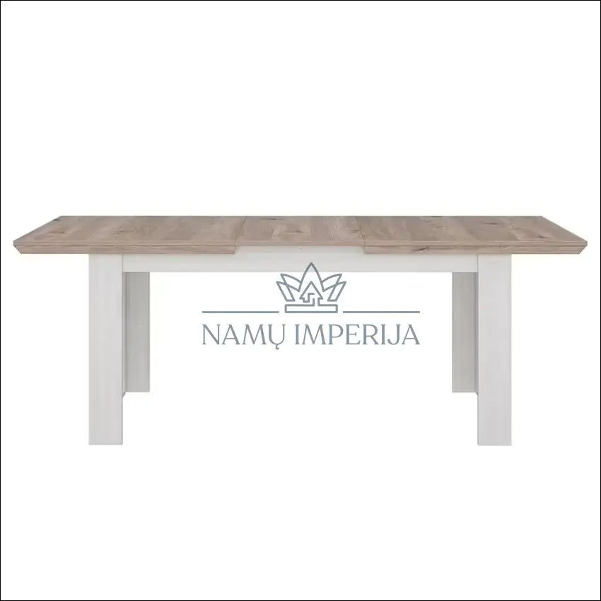 Prailginamas valgomojo stalas VI1026 - €145 Save 50% 100-200, __label:Pristatymas 1-2 d.d., color-balta, color-ruda,