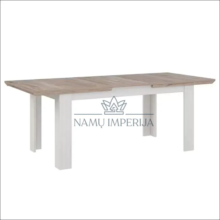 Prailginamas valgomojo stalas VI1026 - €145 Save 50% 100-200, __label:Pristatymas 1-2 d.d., color-balta, color-ruda,