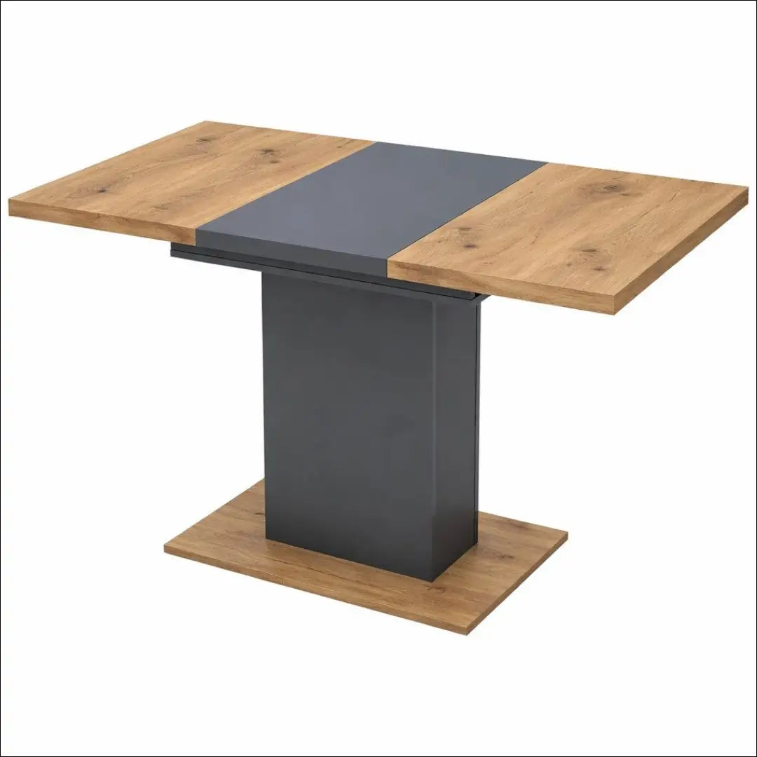 Prailginamas valgomojo stalas VI1488 - €99 Save 70% 50-100, __label:Pristatymas 1-2 d.d., color-pilka, color-ruda,