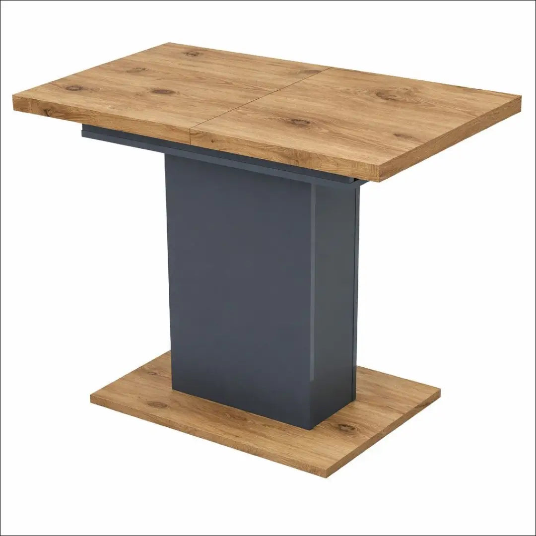 Prailginamas valgomojo stalas VI1488 - €99 Save 70% 50-100, __label:Pristatymas 1-2 d.d., color-pilka, color-ruda,