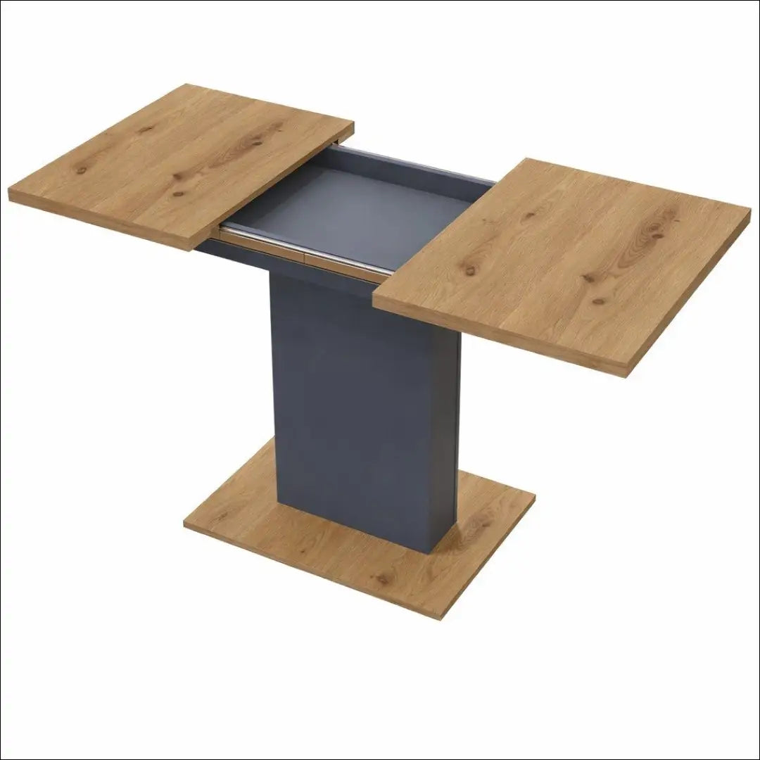Prailginamas valgomojo stalas VI1488 - €99 Save 70% 50-100, __label:Pristatymas 1-2 d.d., color-pilka, color-ruda,
