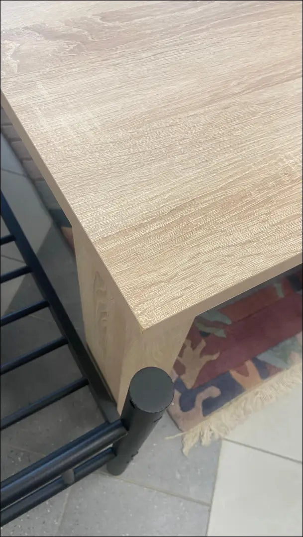 Prailginamas valgomojo stalas VI586 - €199 Save 65% 100-200, __label:Pristatymas 1-2 d.d., color-ruda,