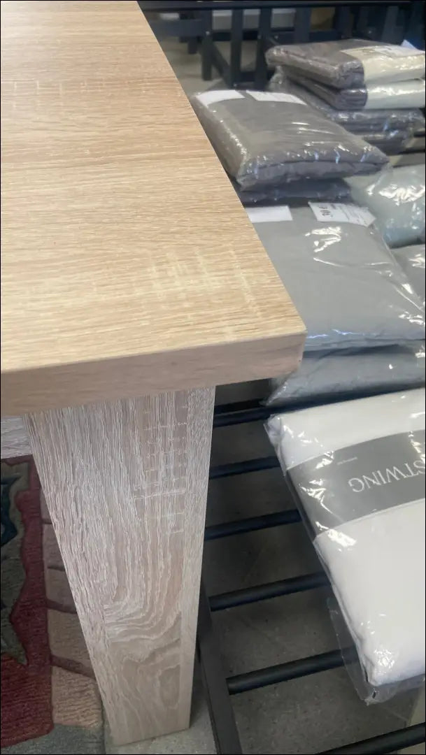 Prailginamas valgomojo stalas VI586 - €199 Save 65% 100-200, __label:Pristatymas 1-2 d.d., color-ruda,