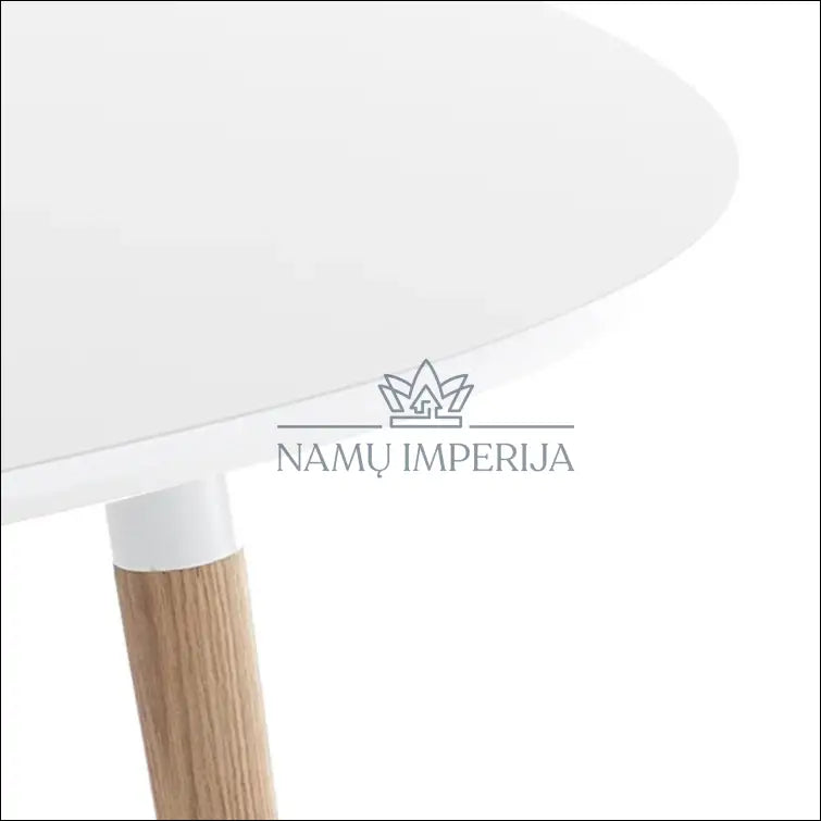 Prailginamas valgomojo stalas VI738 - €408 Save 60% color-balta, color-ruda, material-mediena,