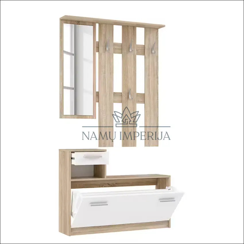 Prieškambario komplektas KI1270 €70 Save 50% 50 100, __label:Pristatymas 1 2 d.d., batu lentyna, spintele, suoliukas