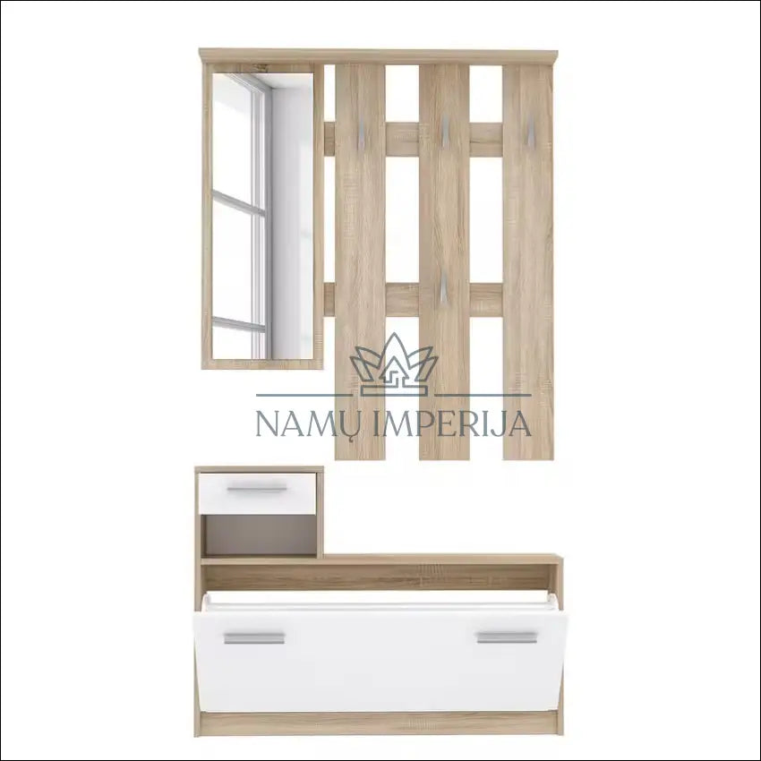 Prieškambario komplektas KI1270 €70 Save 50% 50 100, __label:Pristatymas 1 2 d.d., batu lentyna, spintele, suoliukas
