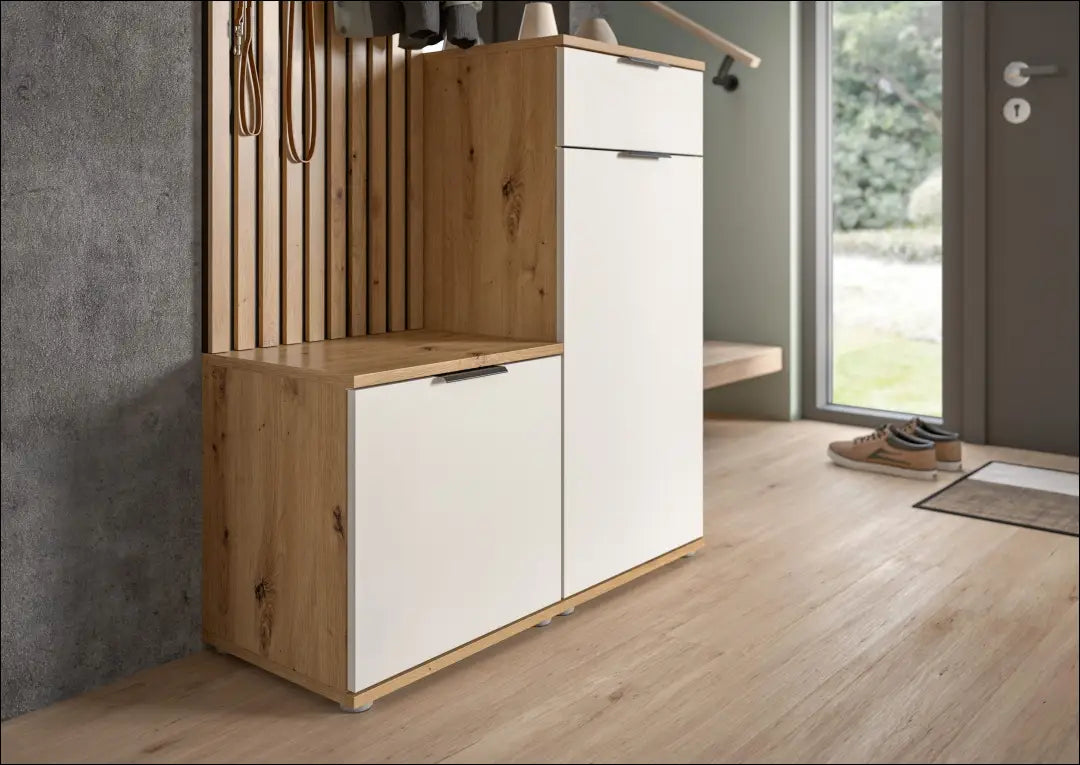 Prieškambario komplektas KI1577 - €210 Save 50% __label:Pristatymas 1-2 d.d., batu-lentyna, batu-spintele,