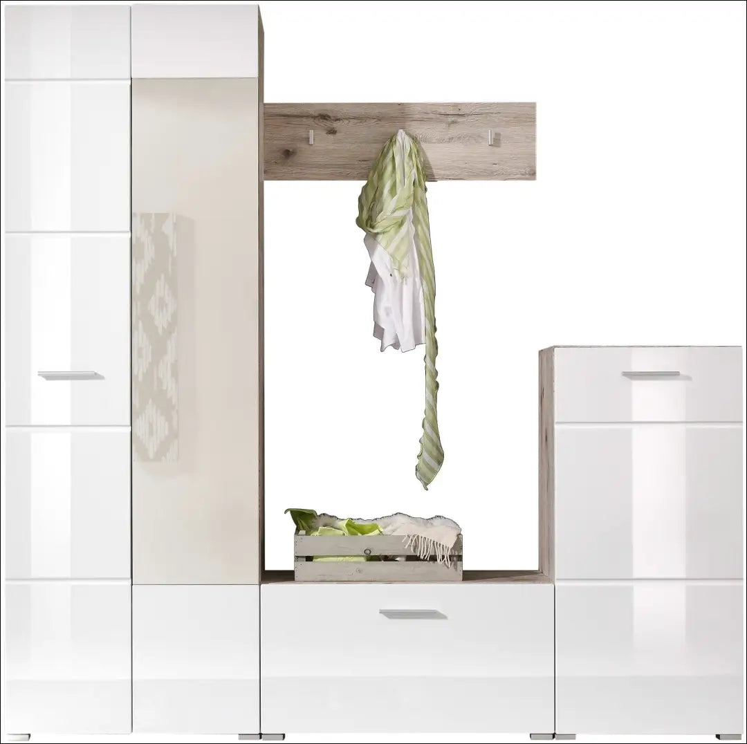 Prieškambario komplektas KI1653 - €290 Save 50% __label:Pristatymas 1-2 d.d., batu-lentyna, batu-spintele,