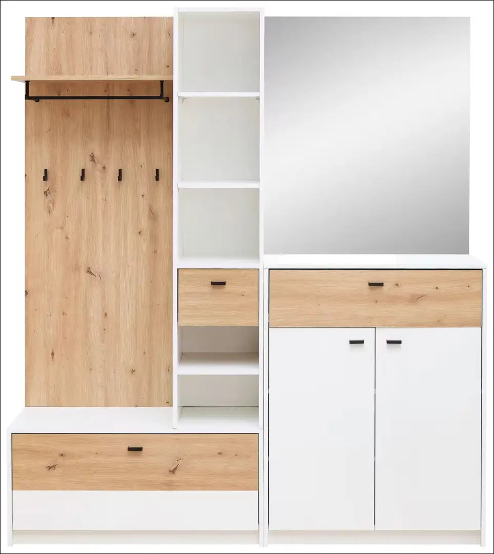 Prieškambario komplektas KI1675 - €420 Save 50% __label:Pristatymas 1-2 d.d., batu-lentyna, batu-spintele,