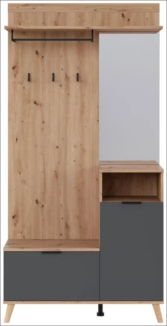 Prieškambario komplektas KI907 - €90 Save 50% 50-100, __label:Pristatymas 1-2 d.d., batu-lentyna, batu-spintele,