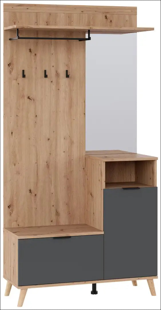 Prieškambario komplektas KI907 - €90 Save 50% 50-100, __label:Pristatymas 1-2 d.d., batu-lentyna, batu-spintele,