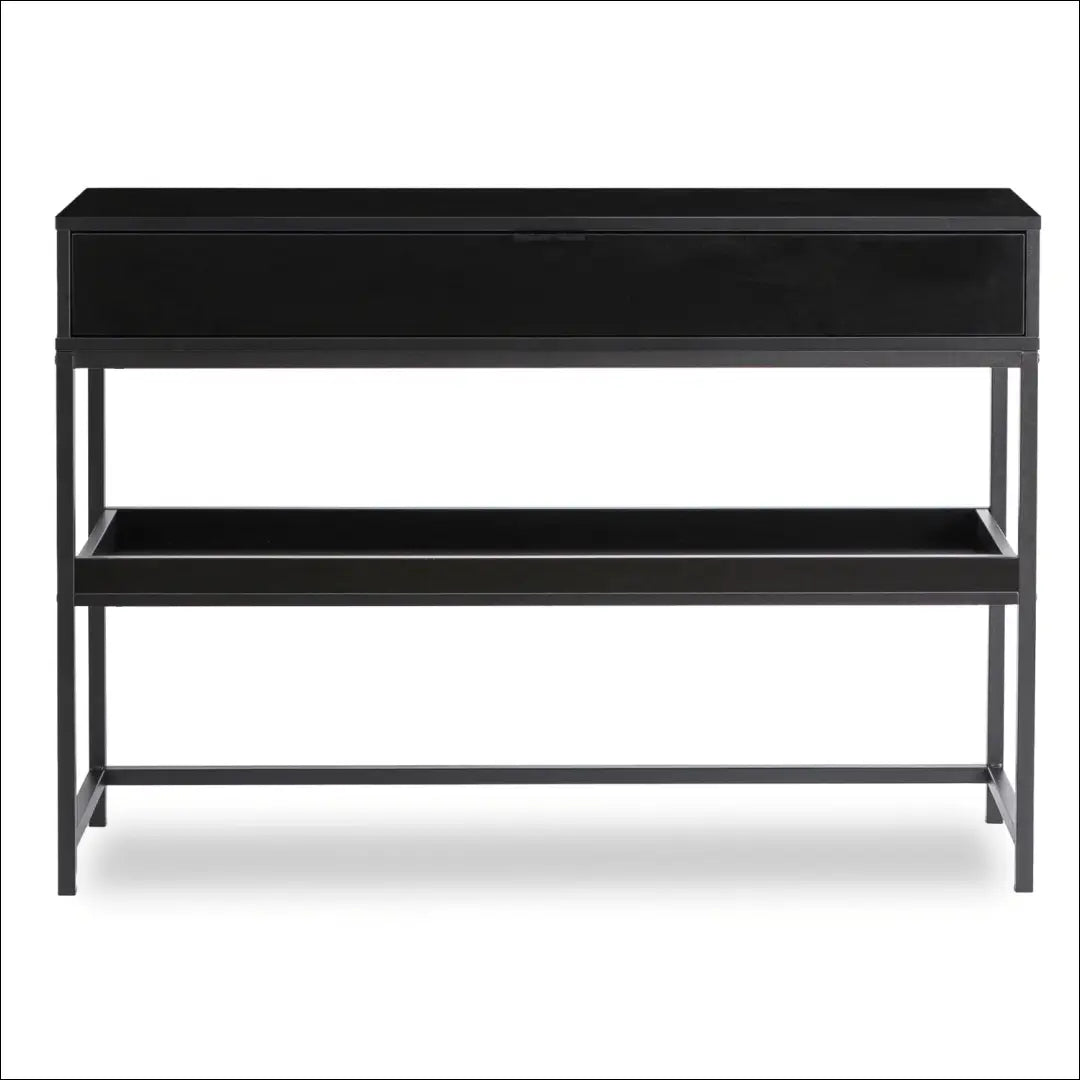 Prieškambario konsolė iš MDF juodos spalvos 100 cm TE1100 - €91 Save 15% 50-100, __label:Pristatymas 5-14 d.d., elite,