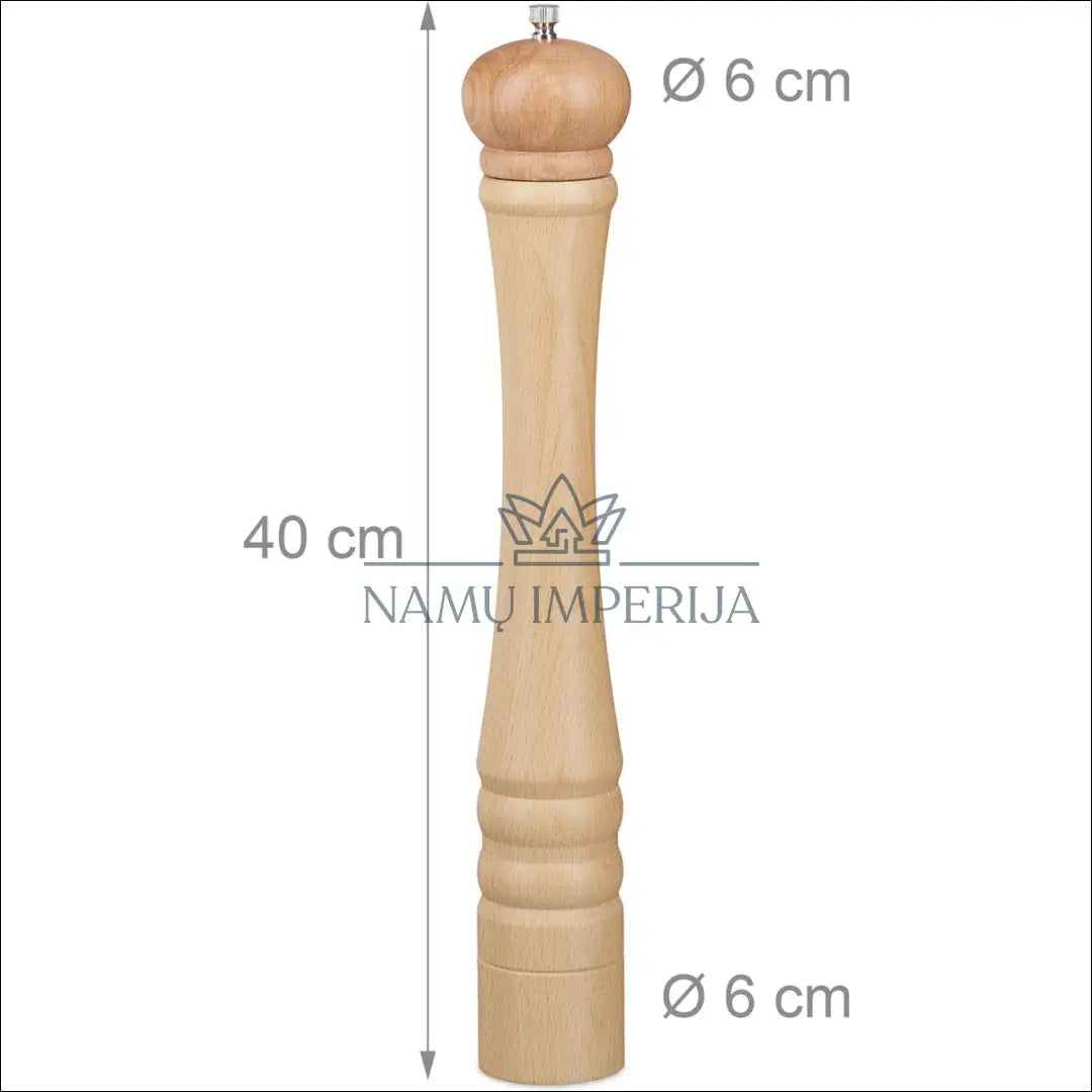 Prieskonių malūnėlis DI8998 - €17 Save 50% __label:Pristatymas 1-2 d.d., color-ruda, interjeras, material-mediena,