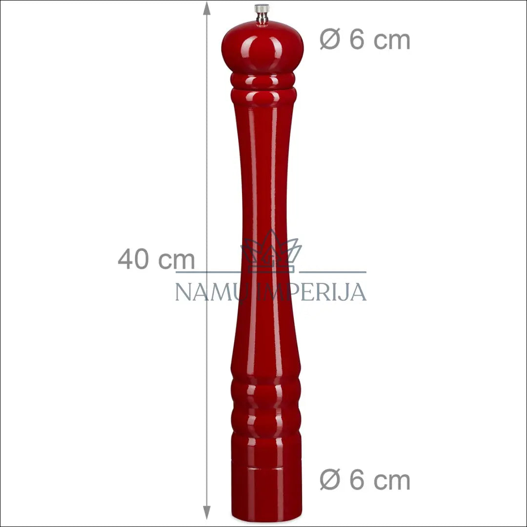 Prieskonių malūnėlis DI8999 - €17 Save 50% __label:Pristatymas 1-2 d.d., color-raudona, interjeras, material-mediena,