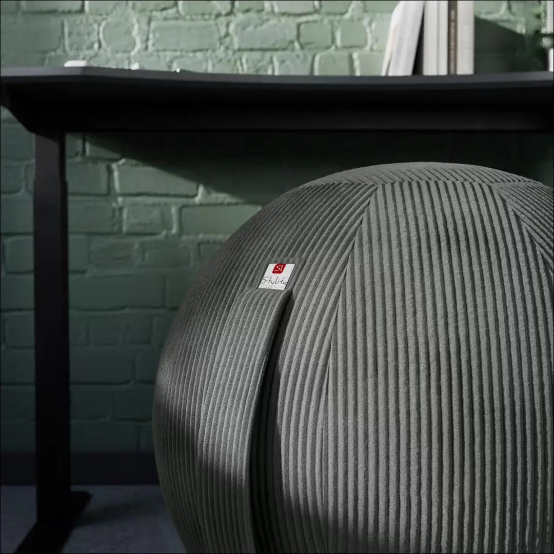 Pripučiamas sėdėjimo kamuolys MI903 - €55 Save 50% 50-100, __label:Pristatymas 1-2 d.d., color-pilka,