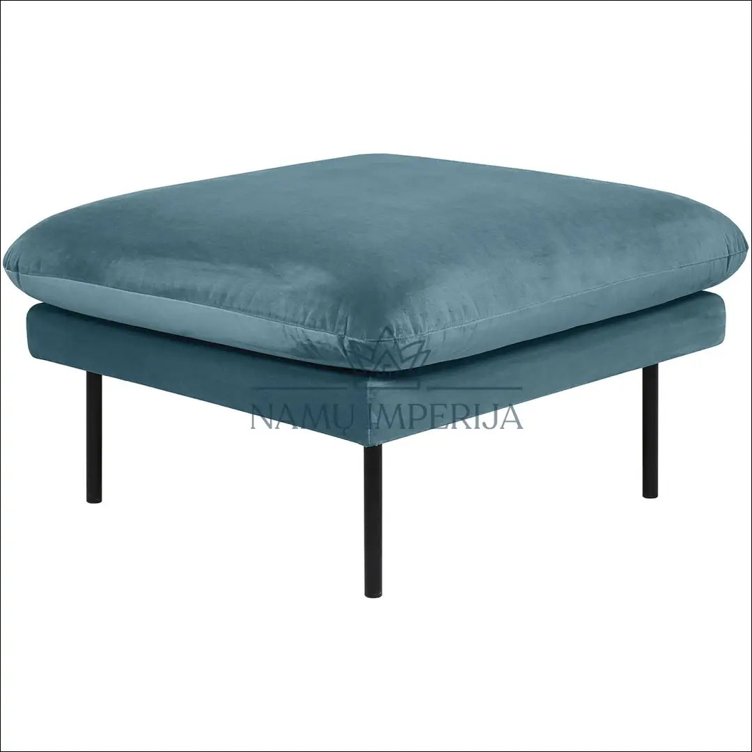 Pufas MI202 - €149 Save 50% 100-200, __label:Pristatymas 1-2 d.d., color-juoda, color-turkis, material-aksomas €100