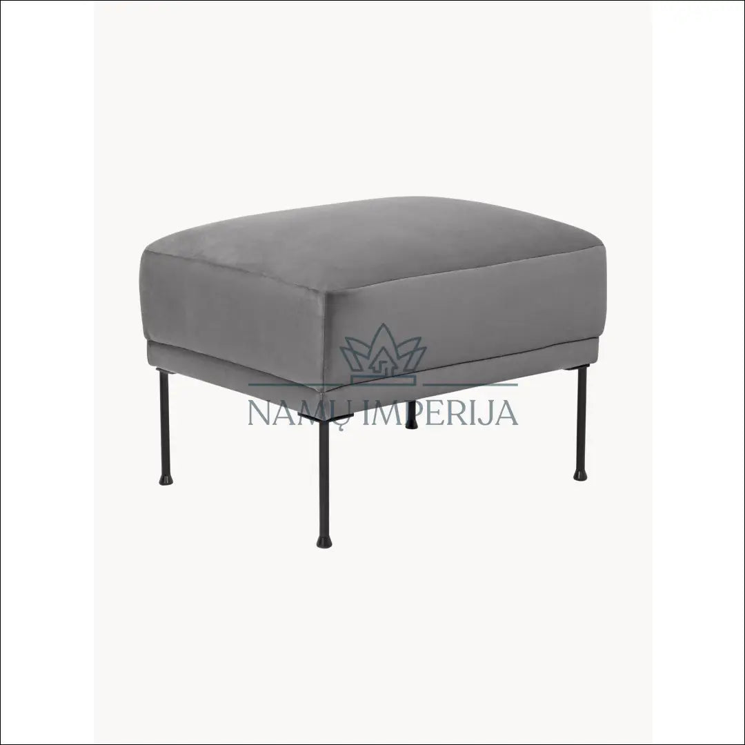 Pufas MI363 - €120 Save 50% 100-200, __label:Pristatymas 1-2 d.d., color-pilka, material-aksomas,